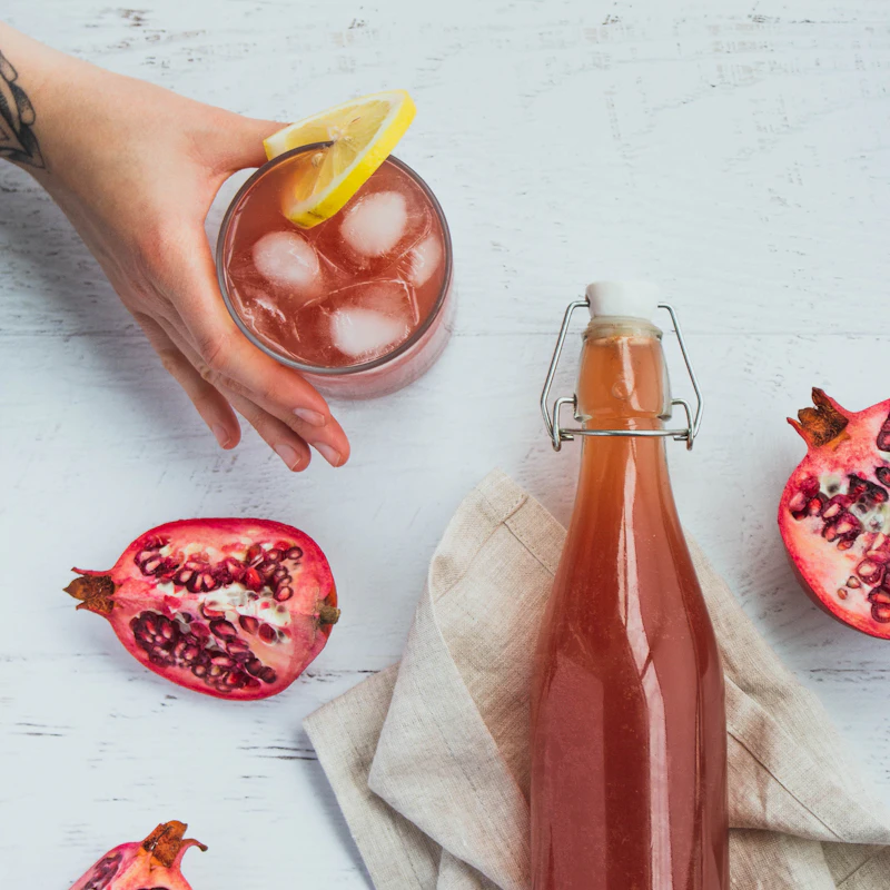 Ginger Lemon Kombucha 4-Pack β Beverages at Peasley Store